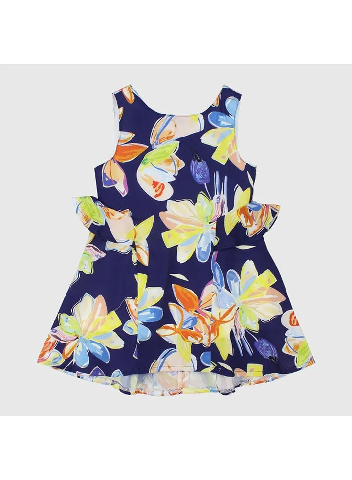 Flowery Sleeveless Dress