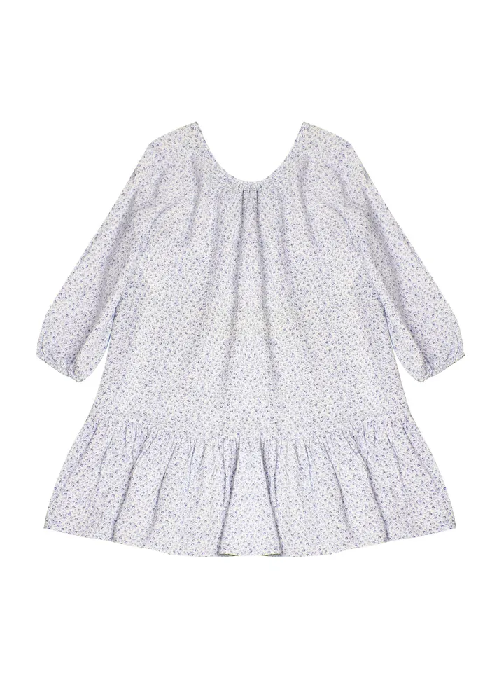 POLO RALPH LAUREN Kids BLUE FLORAL DRESS - Size 8
