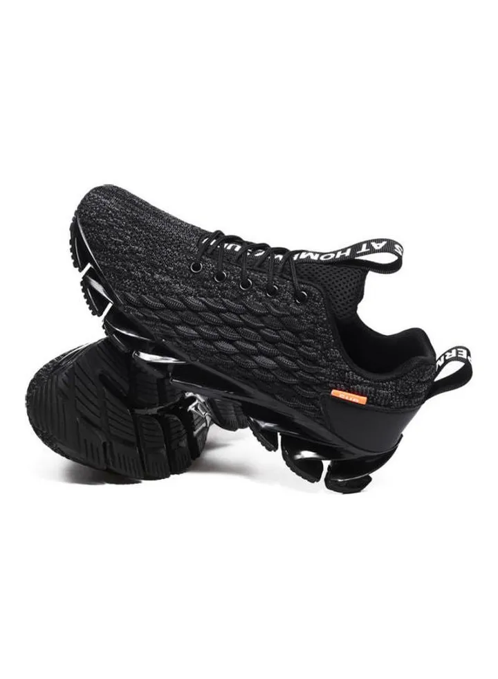 Breathable Mesh Running shoes Black