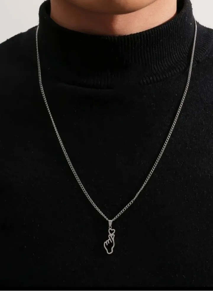 Elegant Stainless Steel Necklace For Men