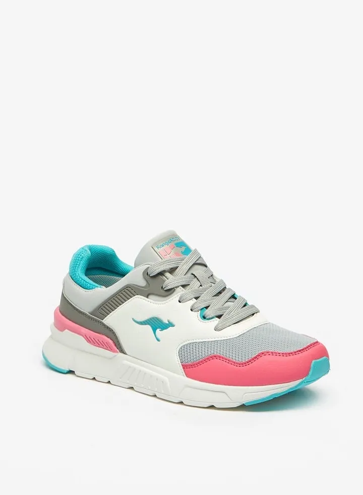 KangaROOS Women Colourblock Lace Up Sports Shoes