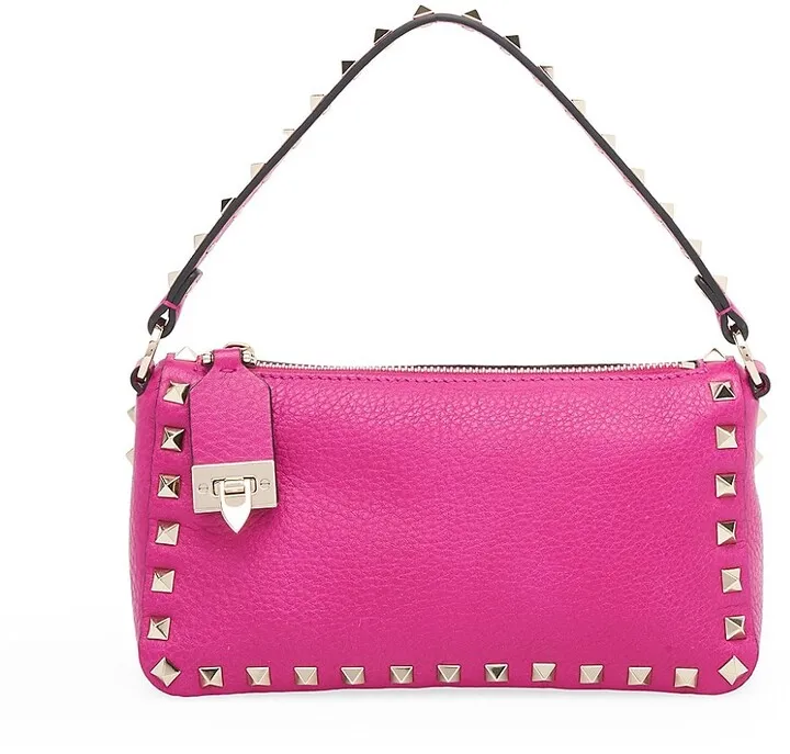 Rockstud Small Leather Shoulder Bag