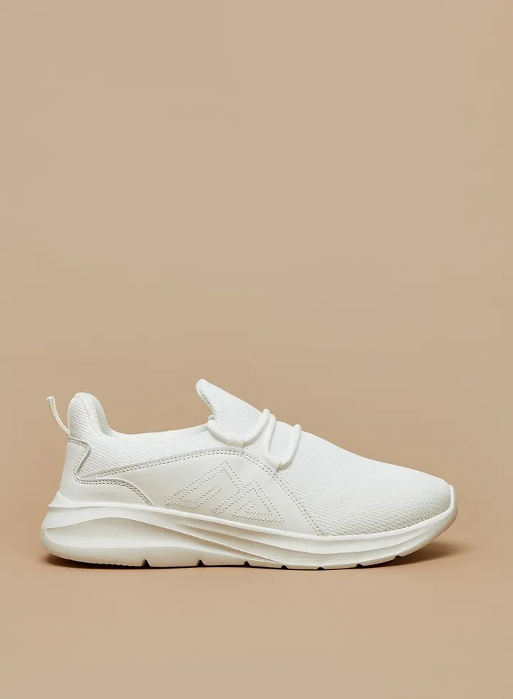 Textured Lace Up Womens' Sports Shoes