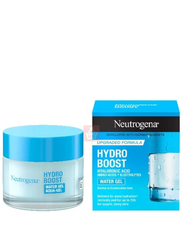 Hydro Boost Facial Moisturizing Gel Cream with Hyaluronic Acid for Dry Skin, Oil Free, Non-Comedogenic Face Lotion by Neutrogena, 1.7 fl oz