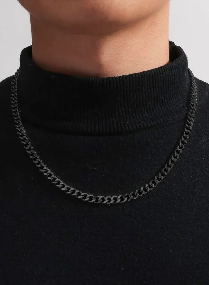 Elegant Stainless Steel Necklace For Men