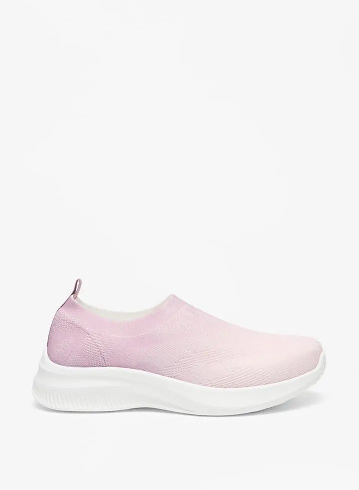 Women's Textured Slip-On Sports Shoes