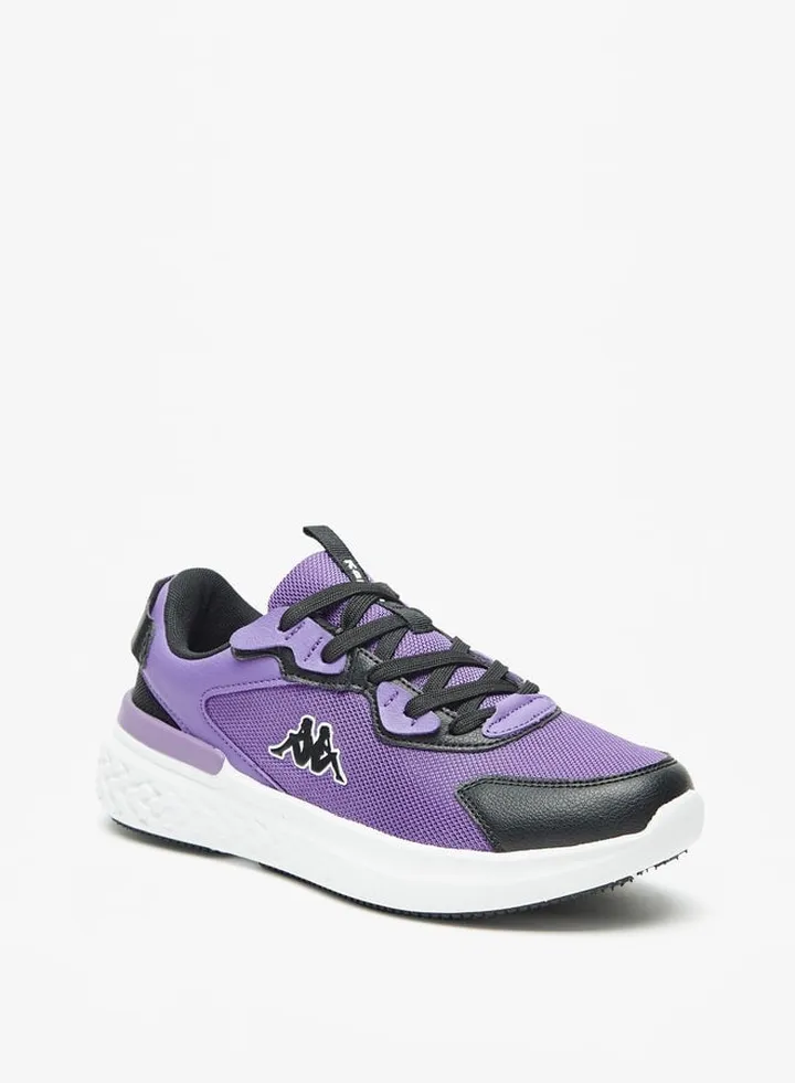Womens Textured Lace-Up Sports Shoes