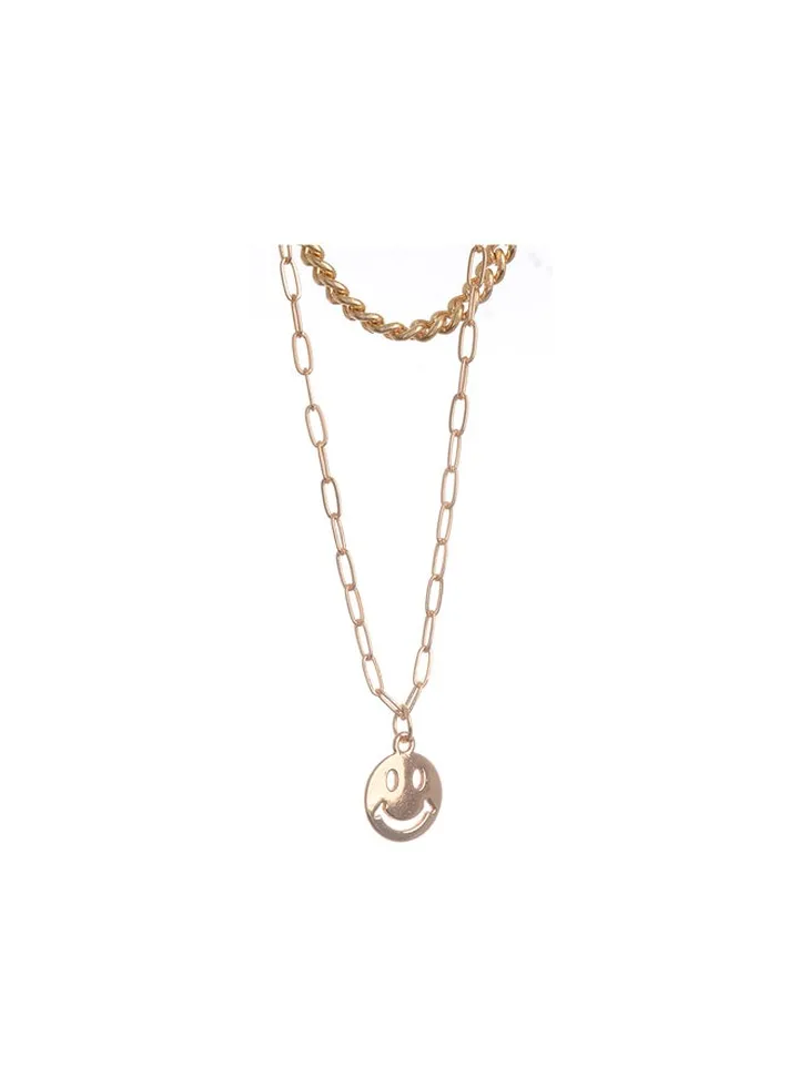 3 Layers Gold Necklace