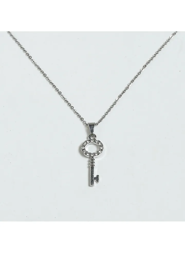 Key Soft Necklaces Of Fluffy Women's Accessories-Silver