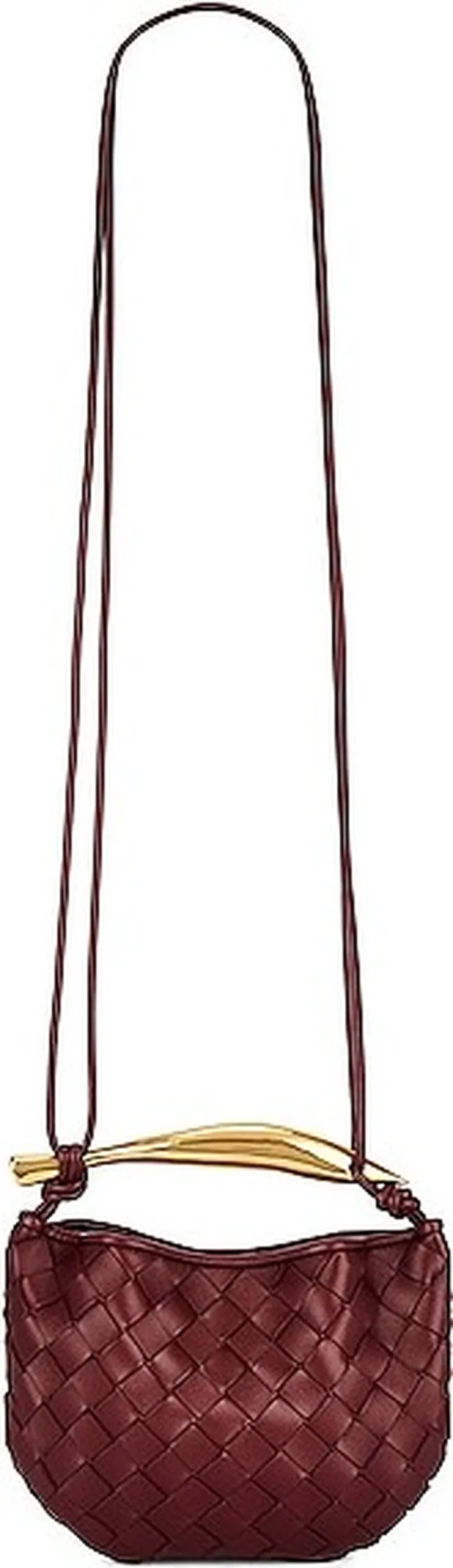 Bottega Veneta Mini Sardine Bag in Burgundy