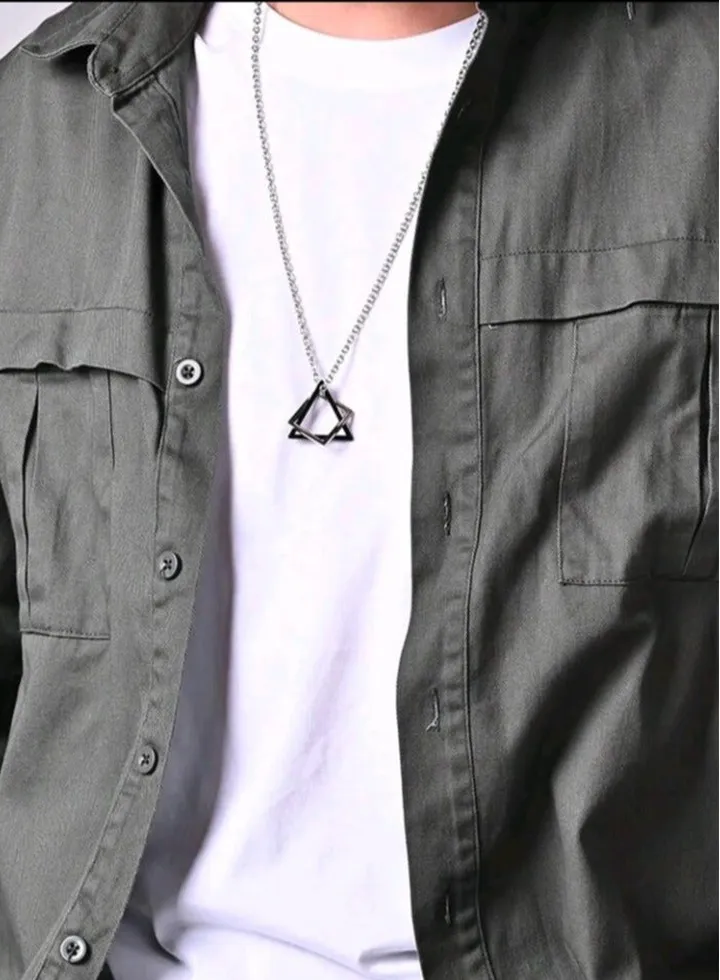 Elegant Fashionable Stainless Steel Necklace For Men
