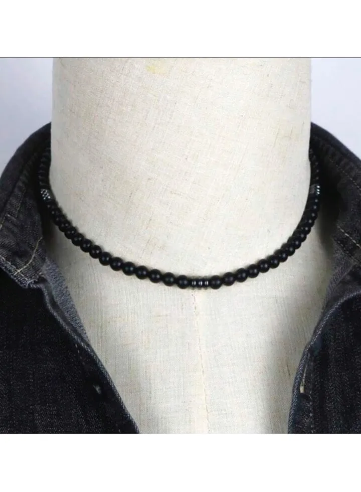 Men’s Elegant Necklace Made Of Beads