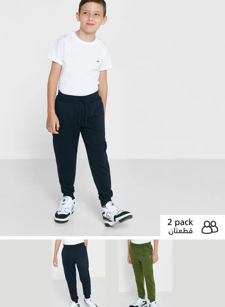 Youth Pack Of 2 Essential Joggers