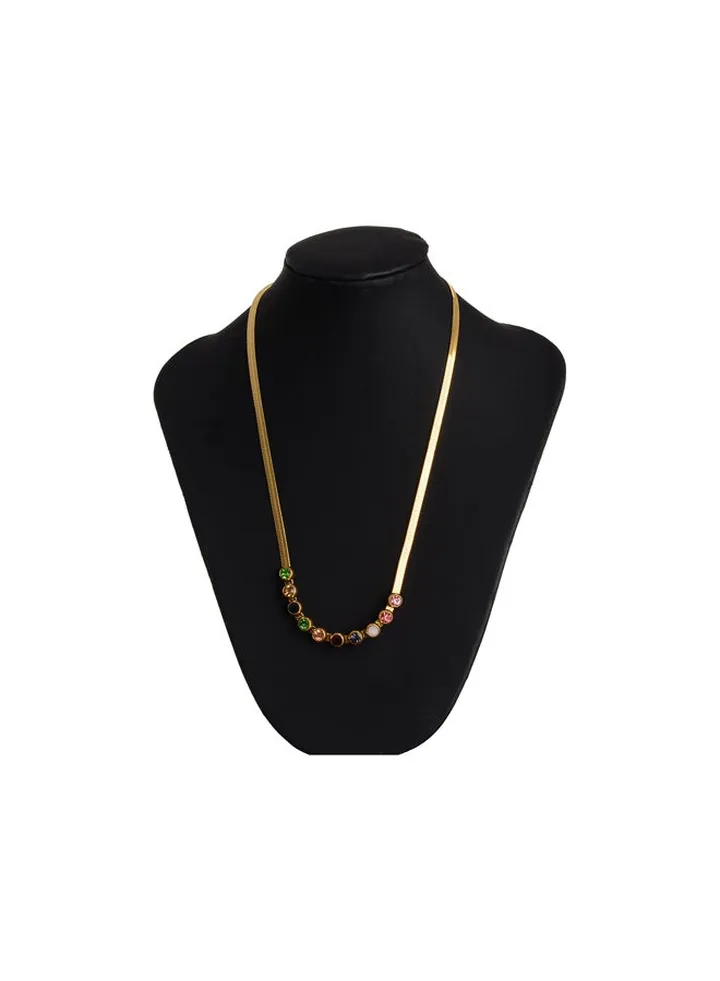 Stainless Steel Gold Necklace