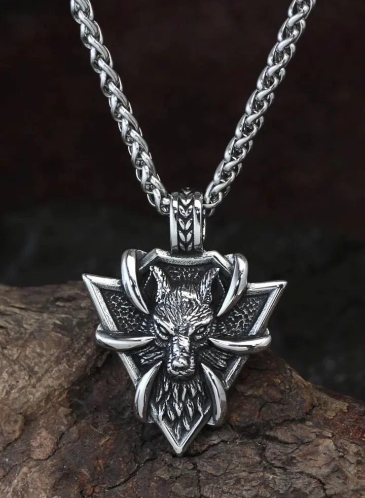 Silver Stainless Steel Necklace For Men Size 60cm