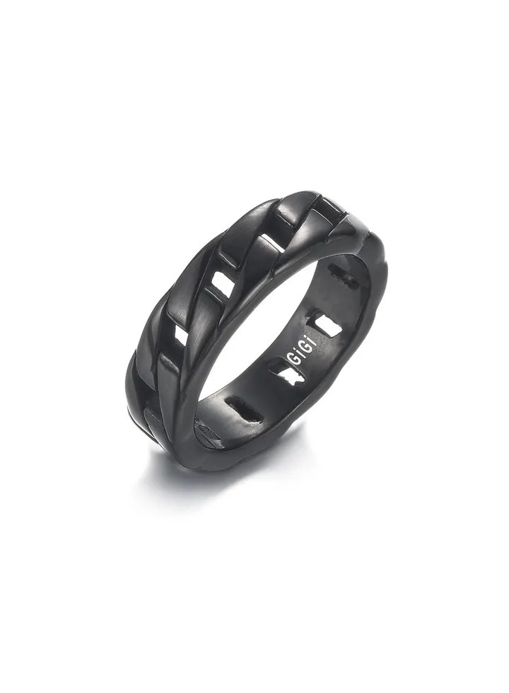 Men's stainless steel ring