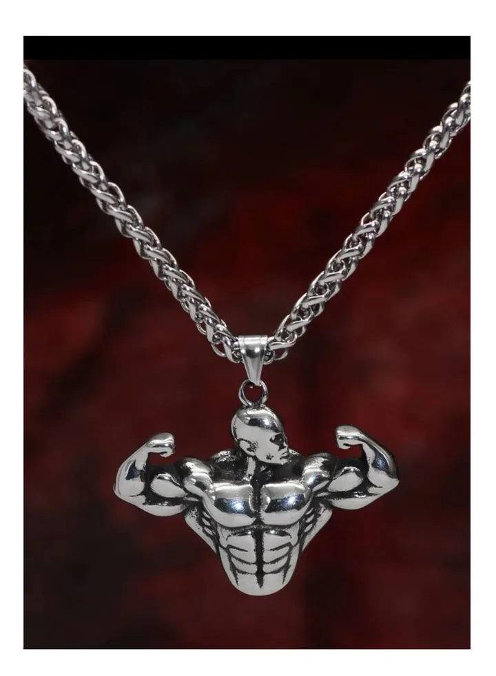 Silver Stainless Steel Necklace For Men Size 60cm