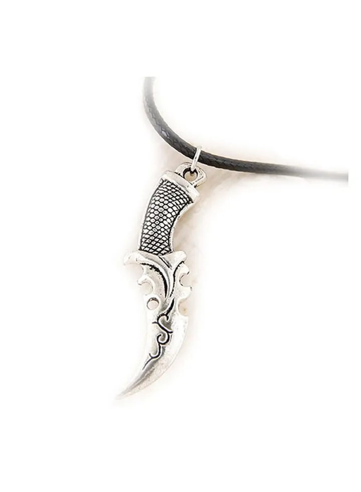 Men Casual Necklace With Knife Pendant