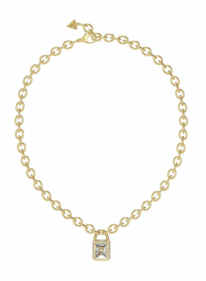 Bold Padlock Necklace