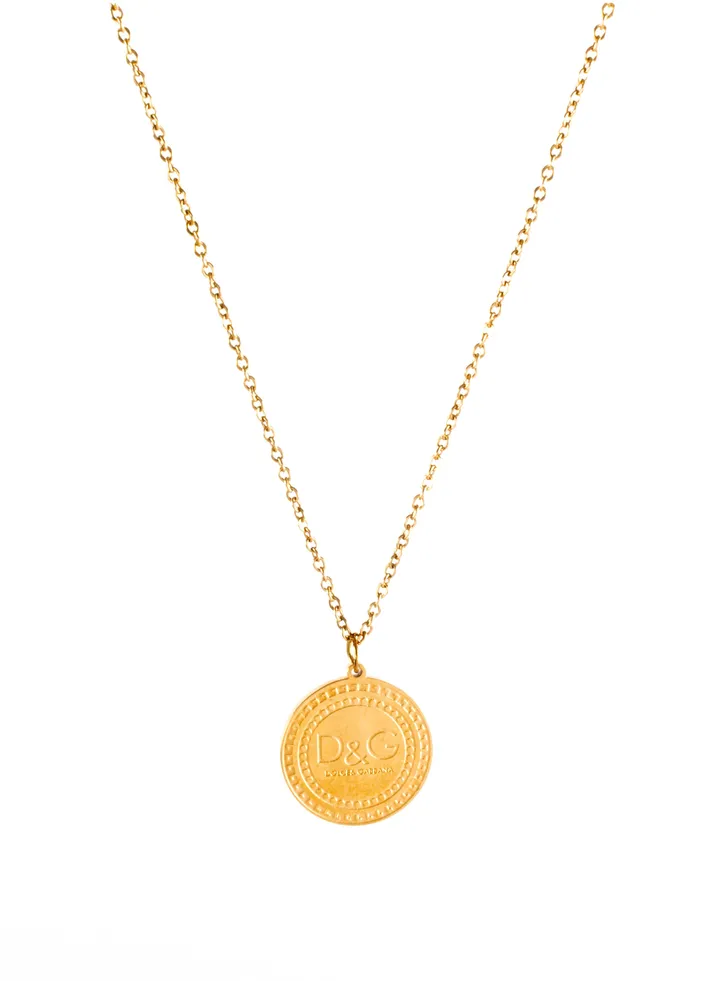 Stainless Steel Necklace Rose Gold