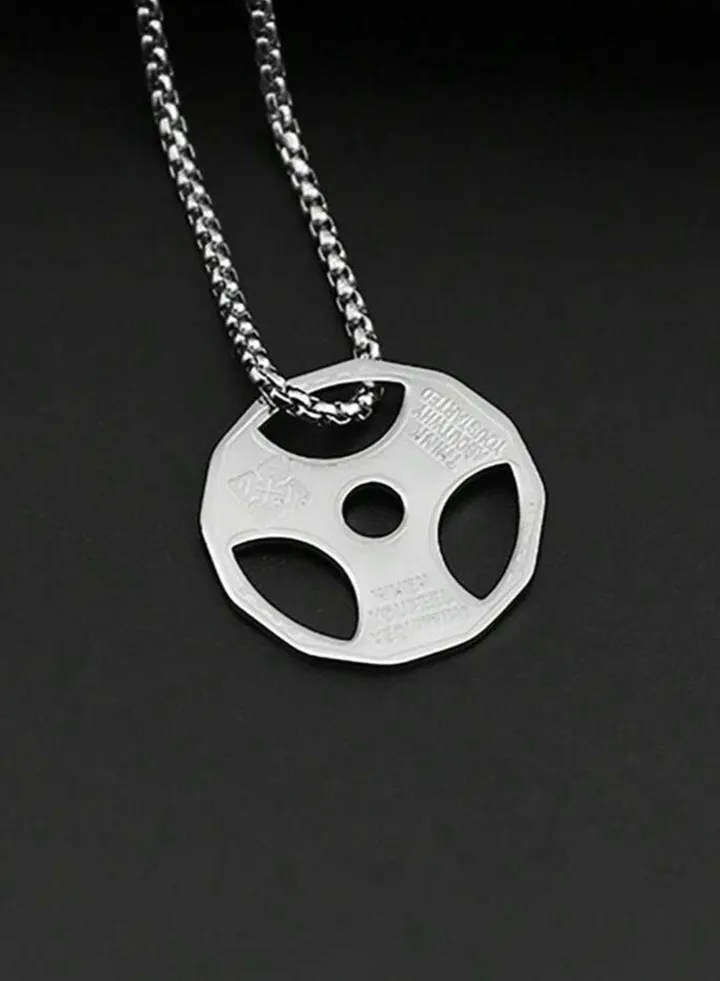 High Quality Silver Stainless Steel Necklace For Men Size 60 cm