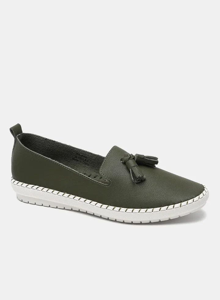 Casual Ballerina Olive