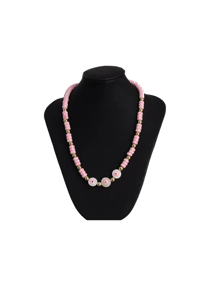 Stainless Steel & Rubber Necklace
