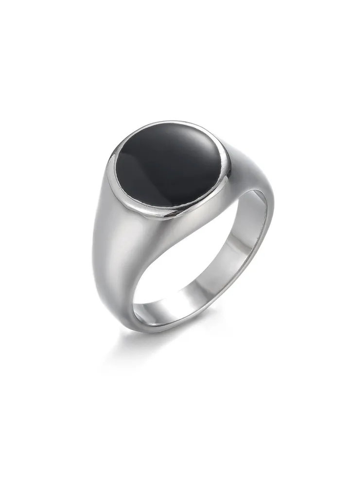 Men's stainless steel ring