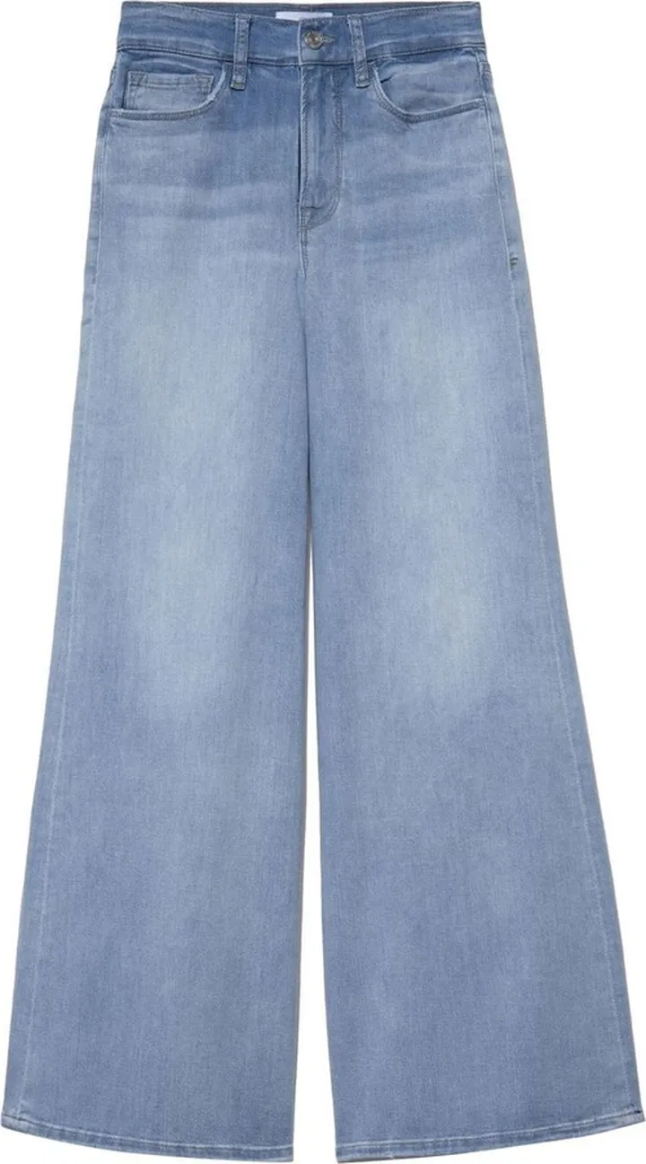 Mid-Rise Wide-Leg Jeans