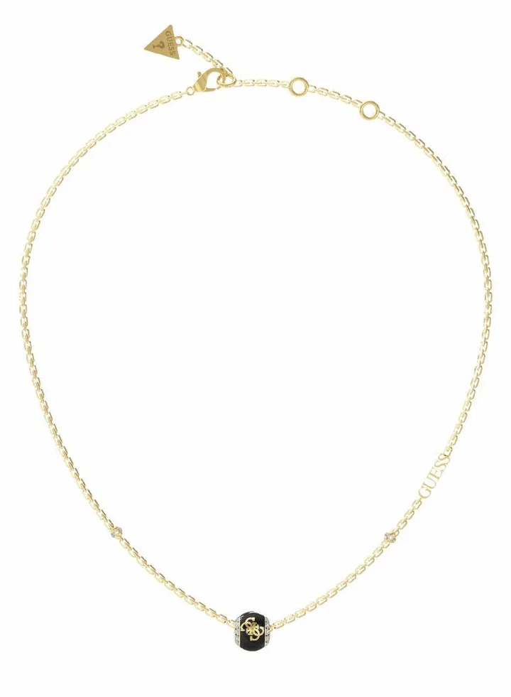 Center Black Charm Necklace