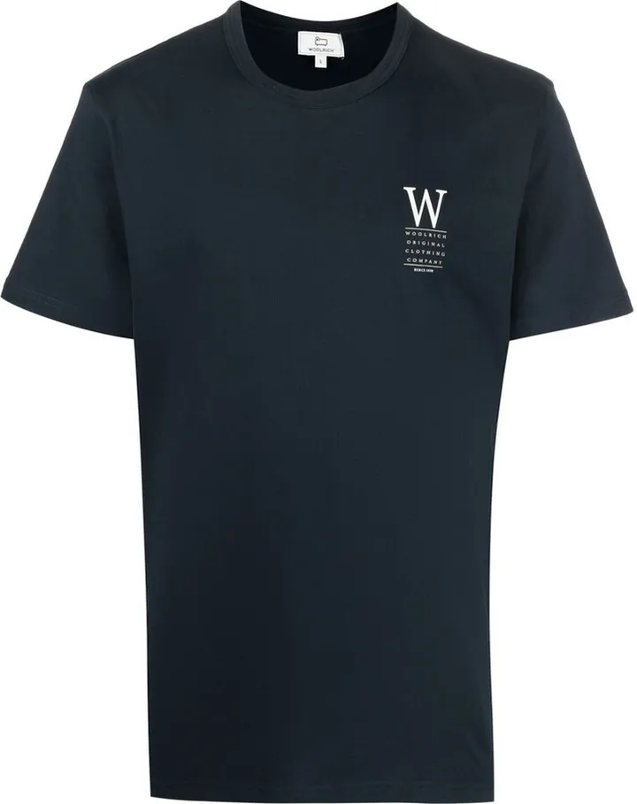logo-print cotton T-shirt