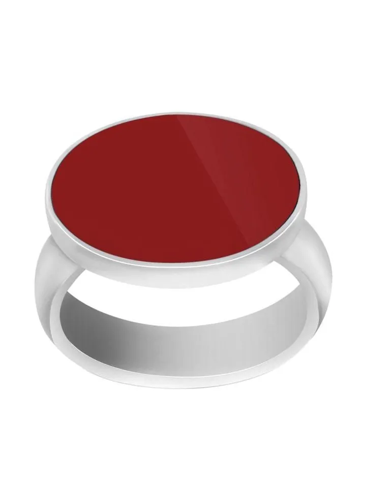 Silver Stone Studded Ring