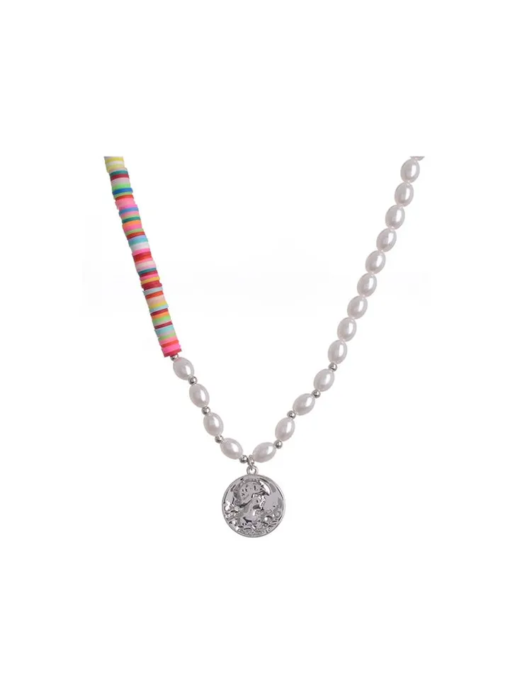 Coin Shape Necklace