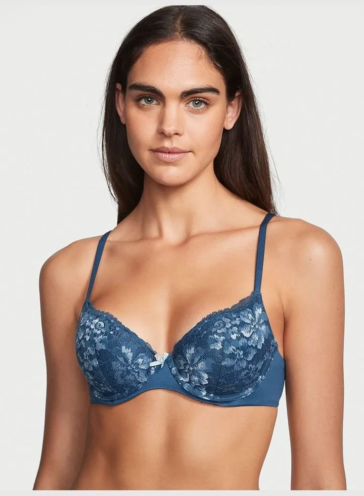 Lightly Lined Lace Demi Bra