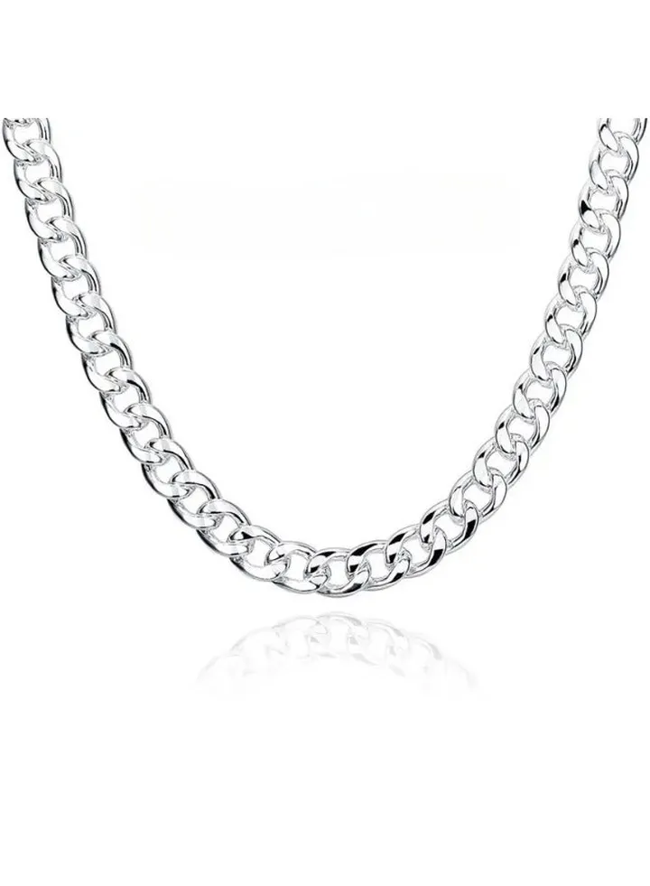 925 Sterling Silver Necklace Men Women Necklace