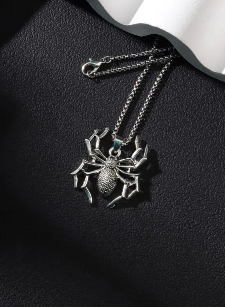 Black Stainless Steel Necklace For Men