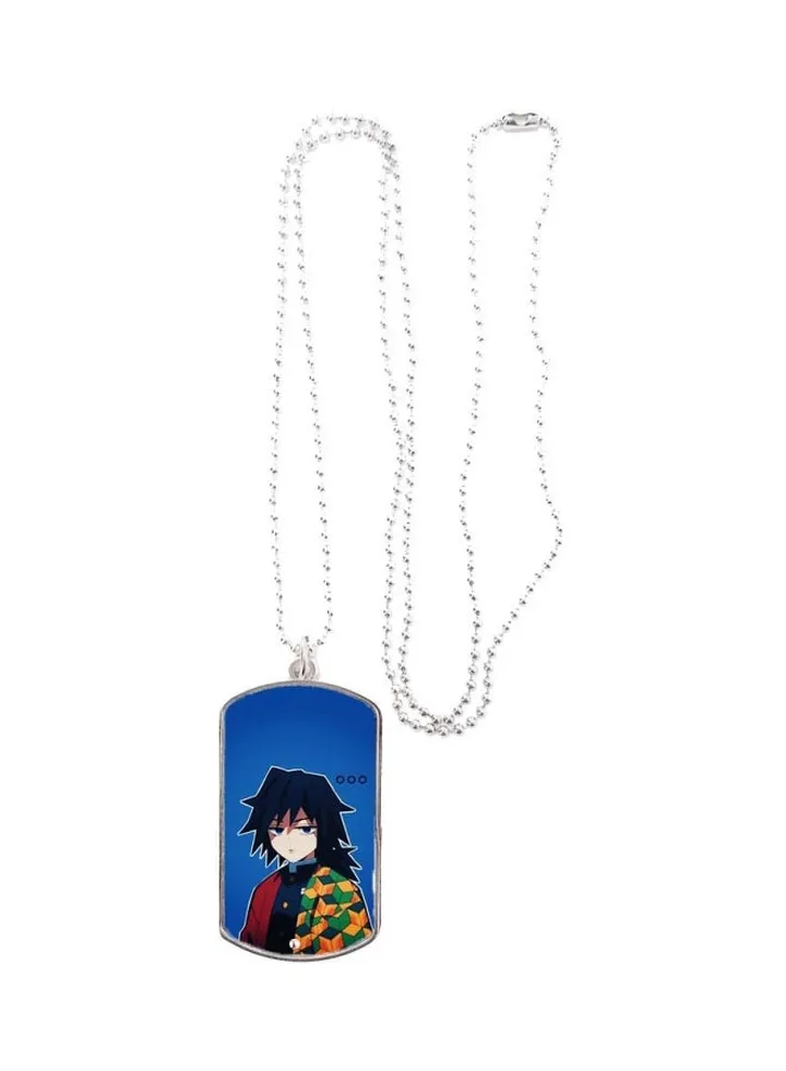 Anime Printed Pendent Necklace