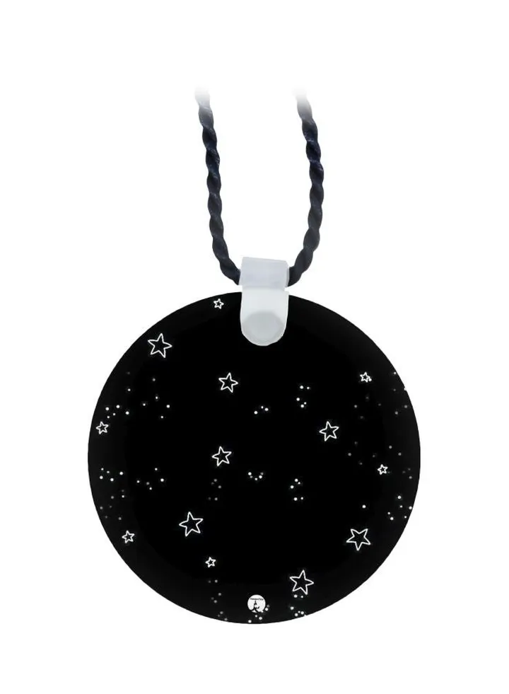 Star Printed Pendant Necklace