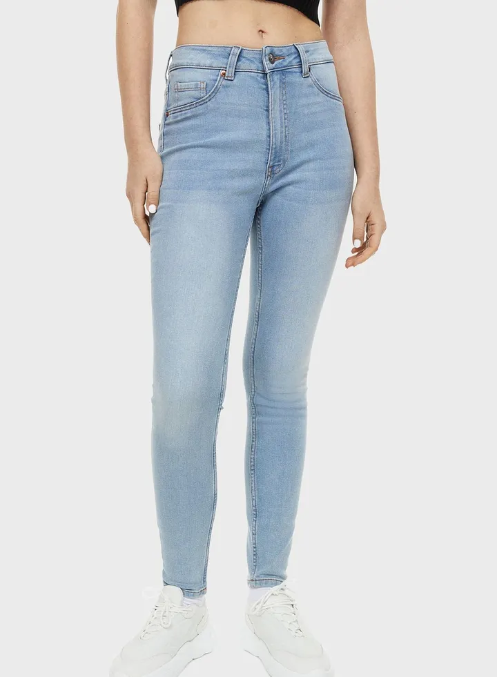 High Waist Skinny Jeans