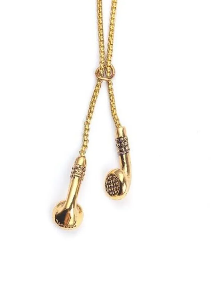Women Mic Design Necklace