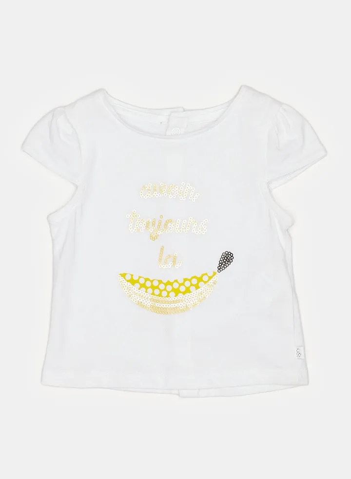 OBaiBi By Okaidi Baby Girls Tshirt