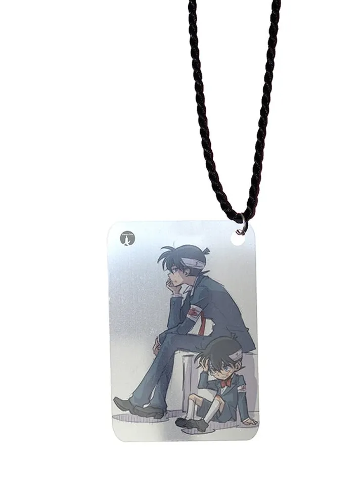 Anime Detective Conan Metal Pendant Necklace