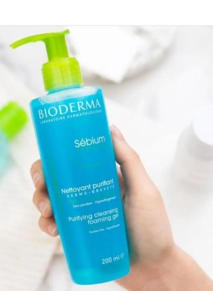Sebium blue foaming gel 200ml