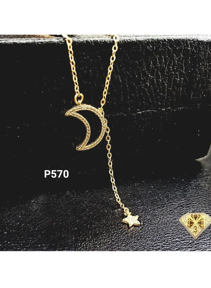 Crescent Moon Necklace for Women Gold Plated – Timeless Elegance, Durable, Perfect Gift for Any Occasion