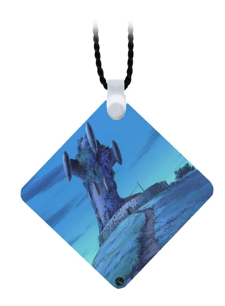 Wooden The Anime Adnan And Lina Pendant Necklace
