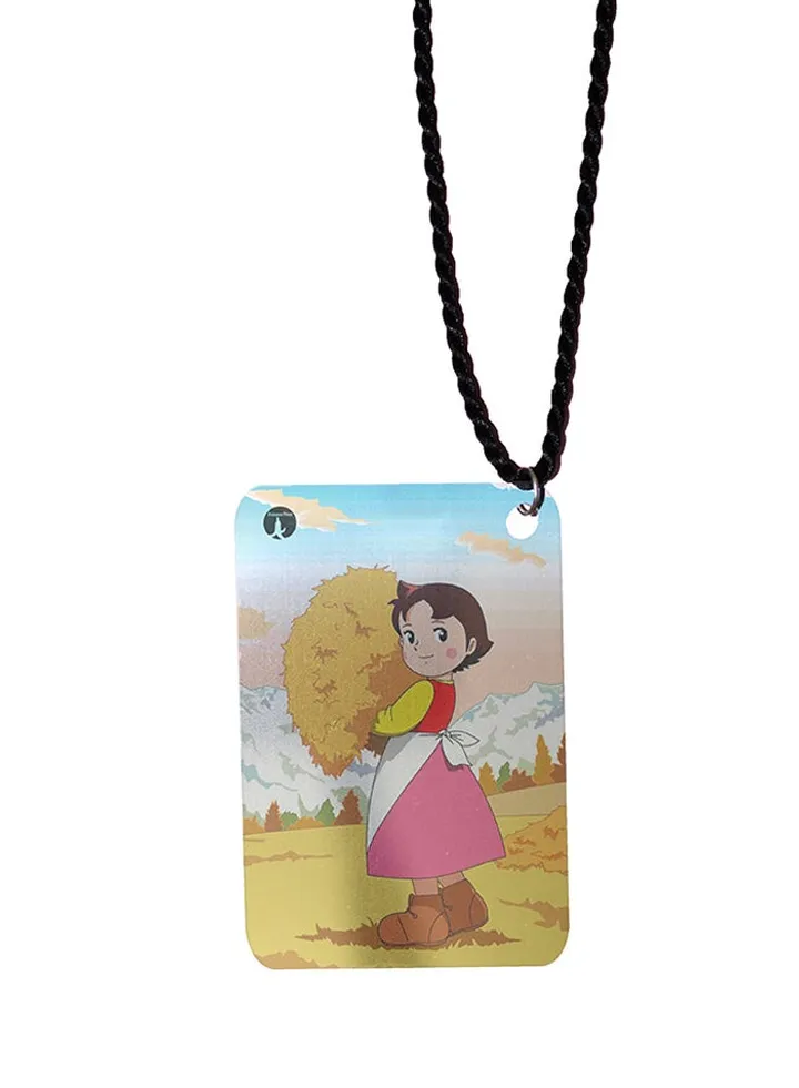 Anime Heidi Girl Of The Alps Metal Pendant Necklace