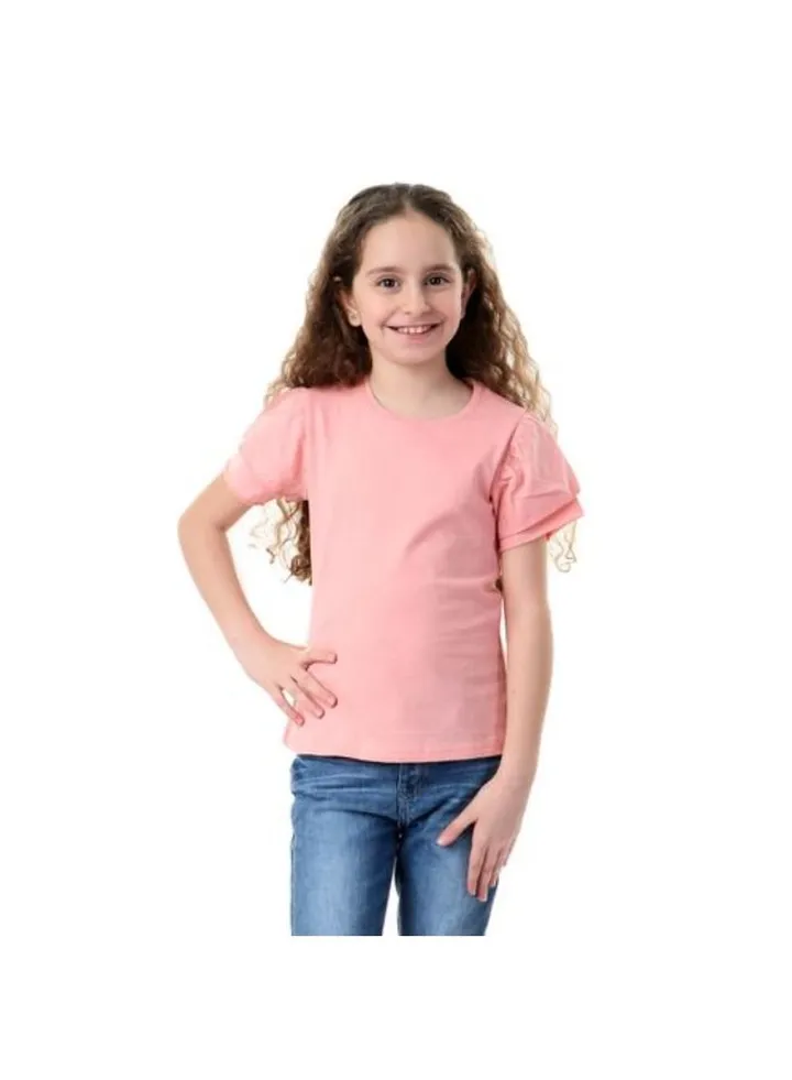 Girls Half Sleeves T-shirt