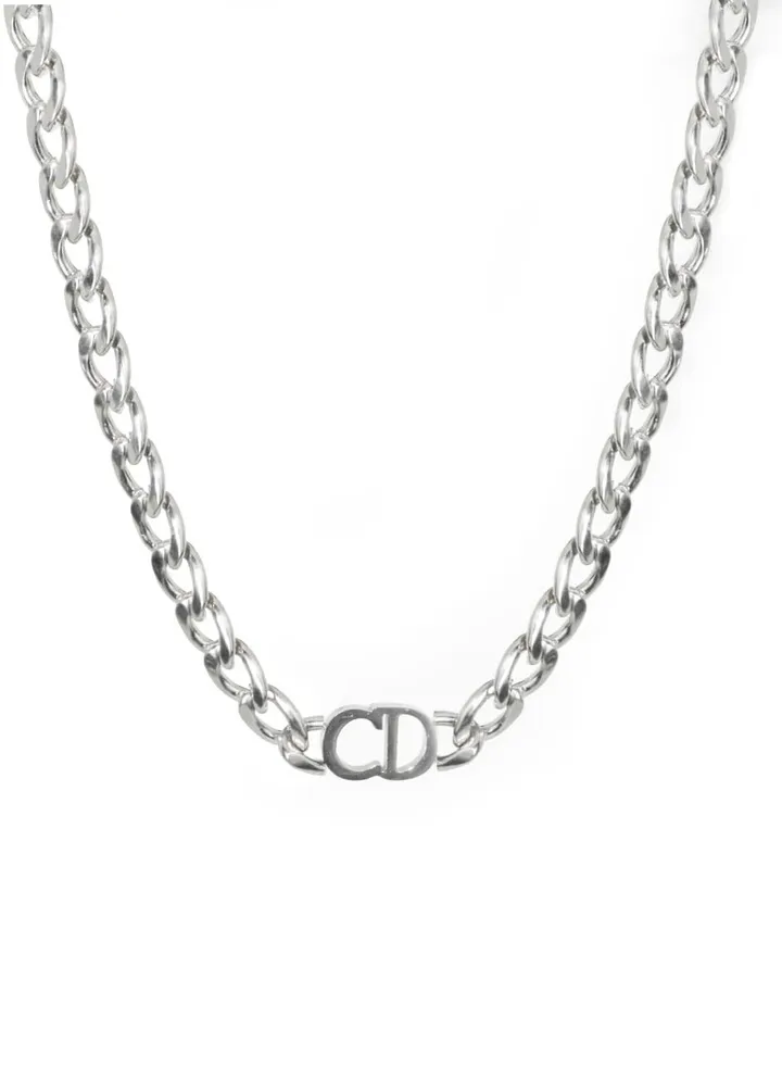 Fixed gold stainless steel chain, length 45cm + 5cm extension
