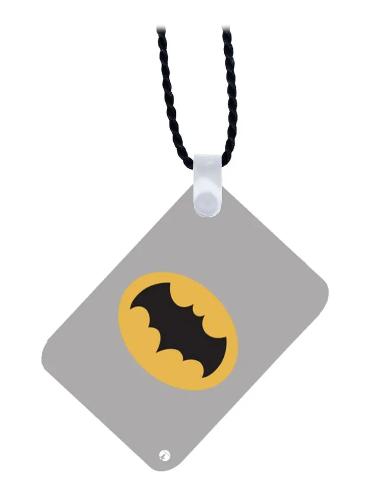 Wooden Batman Necklace Pendant