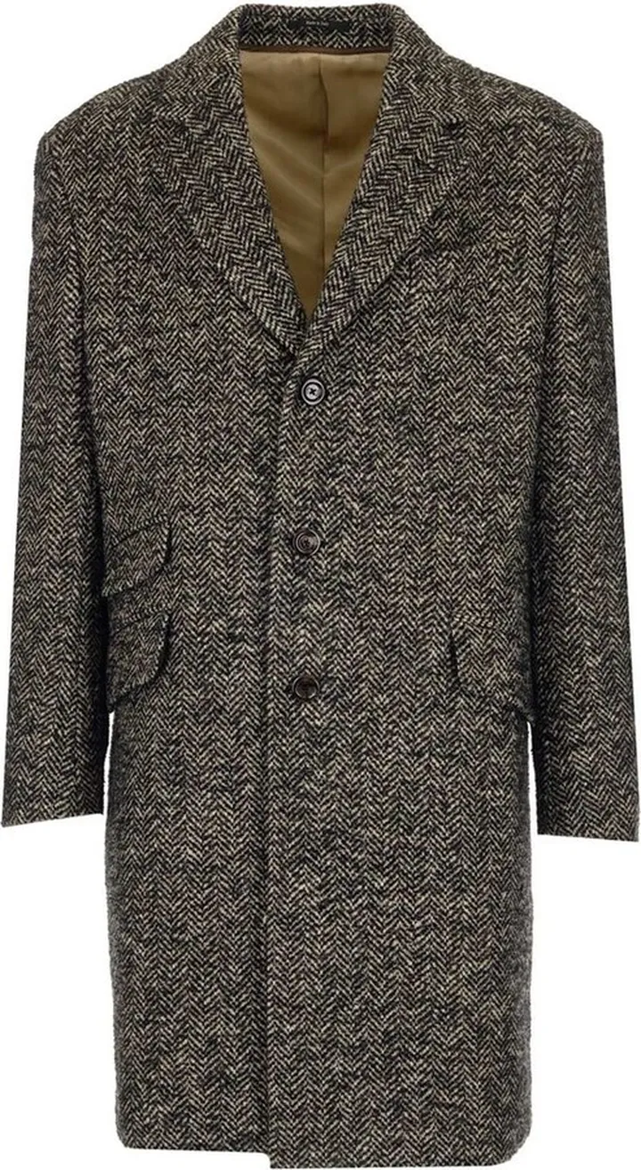 Gucci Herringbone Coat